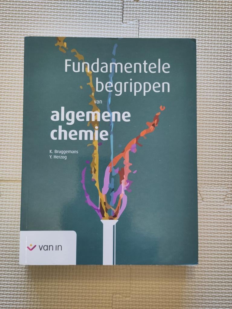Bruggemans - Fundamentele begrippen van algemene chemie, Boeken, ASO, Ophalen of Verzenden, Zo goed als nieuw, Bruggemans