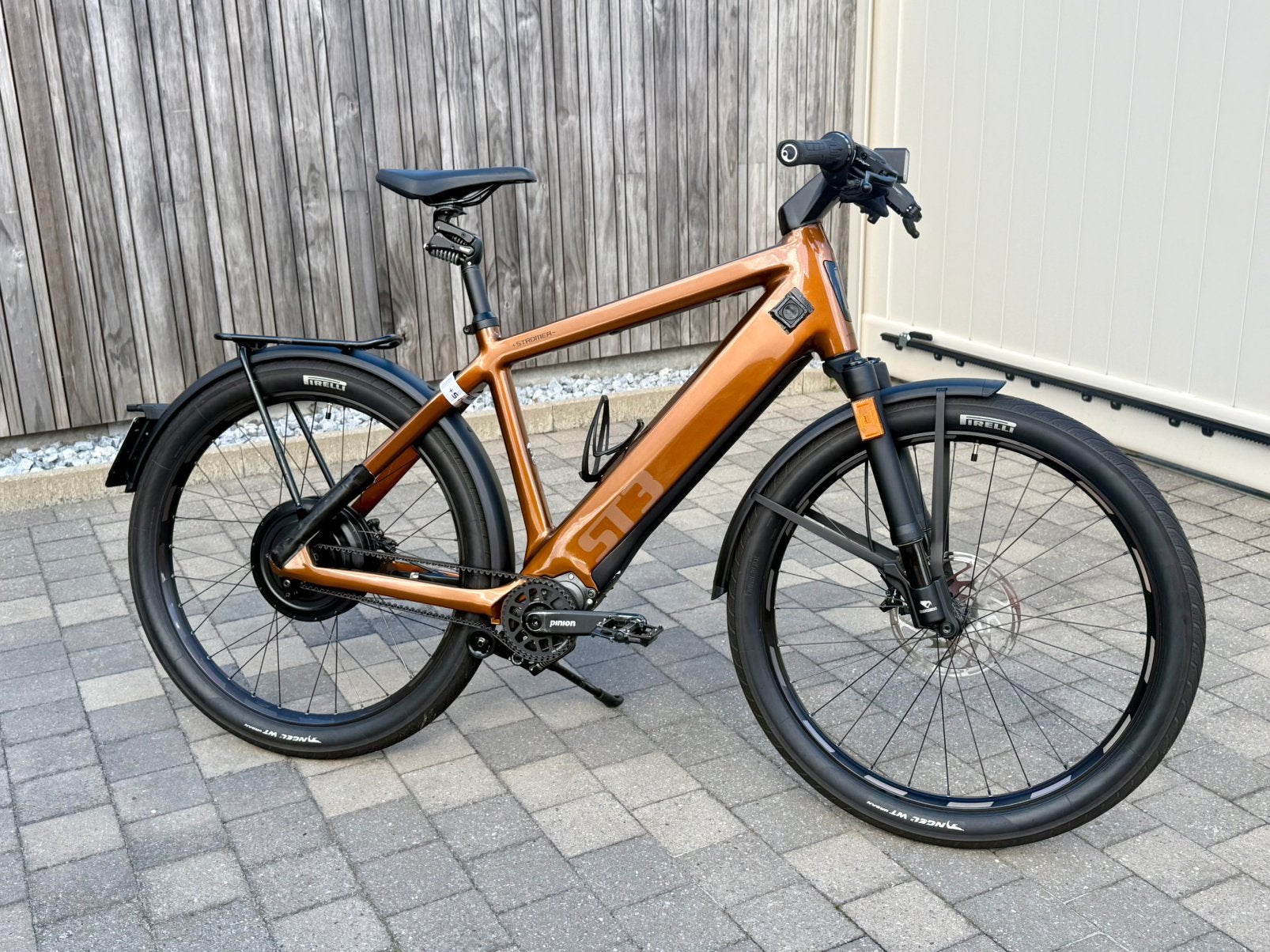 Stromer st3 large Ipanema brown 17200km nieuwe staat👌, Vélos & Vélomoteurs, Enlèvement, Comme neuf, 50 km par batterie ou plus