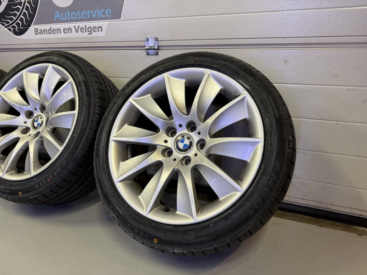 18inch Originele BMW Breedset Velgen Style 329 Nwe Banden! 5, Pneus et Jantes, Véhicule de tourisme, Pneus été, -