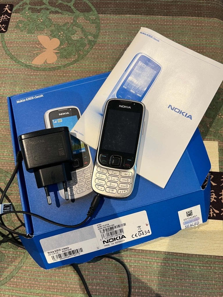 Nokia 6303ci classic, Télécoms, Classique ou Candybar, Enlèvement, Utilisé, Sans abonnement
