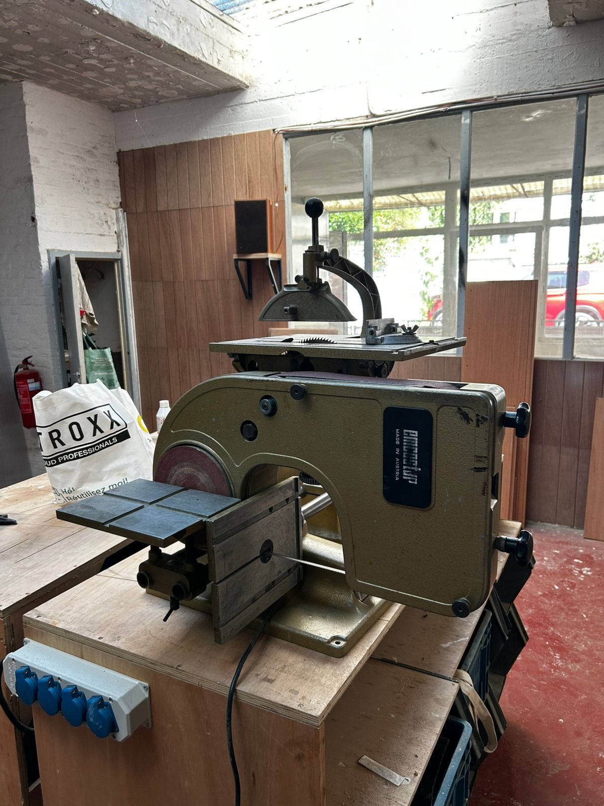 Emcostar, Doe-het-zelf en Bouw, Gereedschap | Zaagmachines, Ophalen, Gebruikt