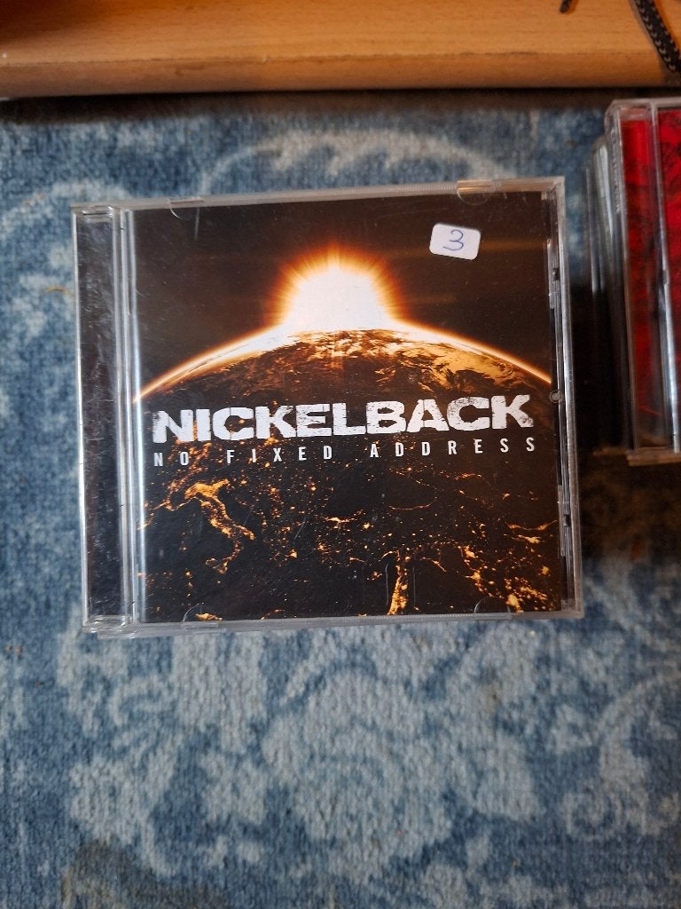 cd - nickelback - no fixed address, Enlèvement ou Envoi, Comprend un livret, Comme neuf, Hard rock