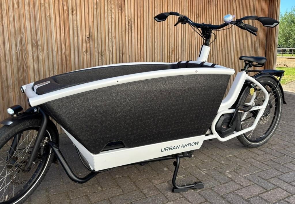 Urban Arrow Family Cargo Line 2023, Fietsen en Brommers, 3 kinderen, Huif, Zo goed als nieuw, Schijfrem