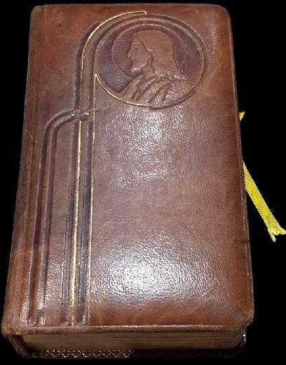 Romeins Missaal 1950 gesigneerd door Kard Van Roey., Antiek en Kunst, Ophalen of Verzenden
