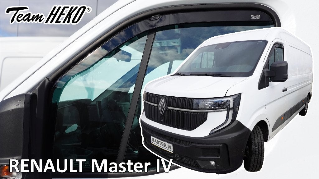 Renault Master zijwindschermen raamspoilers donkere fenders, Enlèvement ou Envoi, Neuf