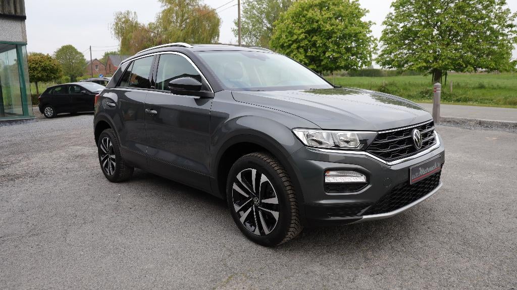 VW T-Roc 1,5 TSI 2021 Automatique-GPS-Cruise-PDC-Apple, Autos, Volkswagen, Achat, Entreprise, Noir, 5 portes