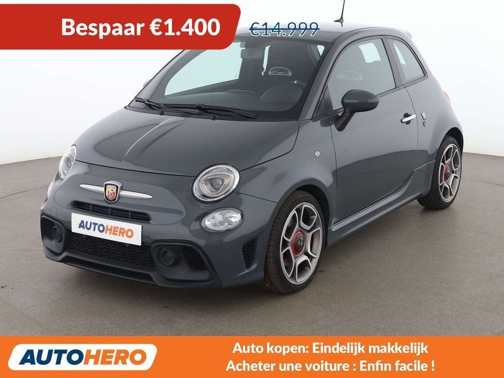 Abarth 595 1.4 Turbo (année de construction 2018), Autos, Abarth, 139 g/km, Boîte manuelle, Noir, https://public.car-pass.be/vhr/78744d0b-9fc6-4833-90c9-d8c69b9052ef