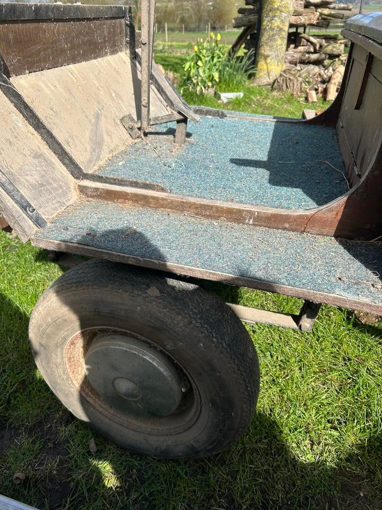 Paardenkoets, Ophalen, Gebruikt, Handmatig