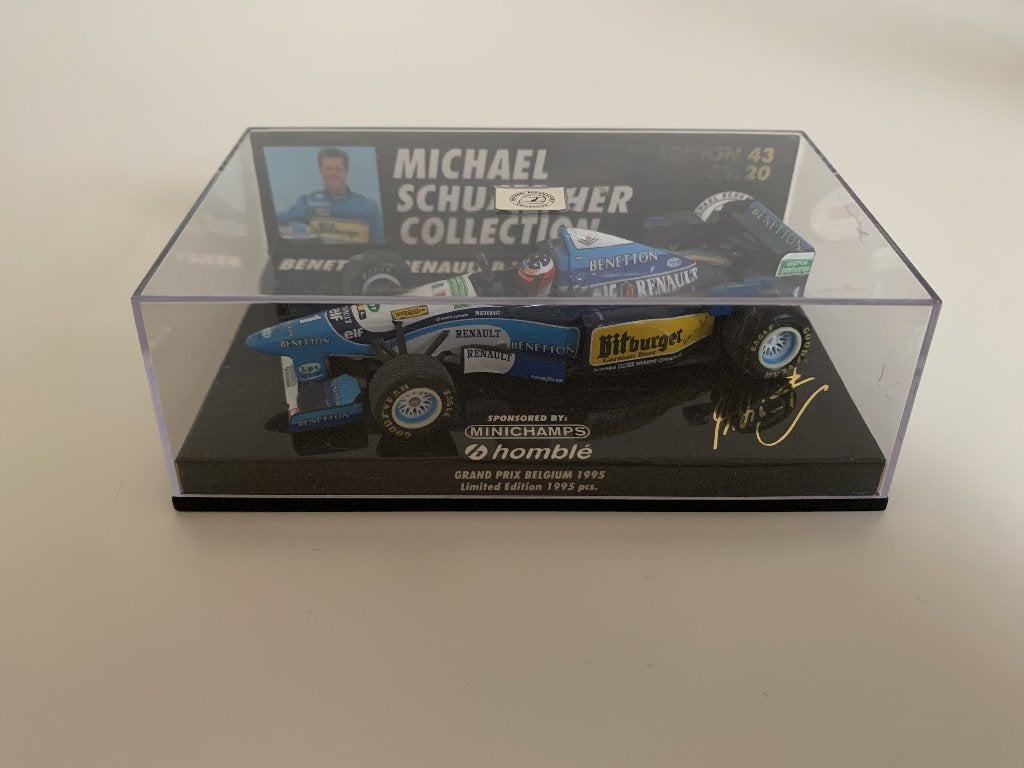 Minichamps 1:43  Michael Schumacher Benetton B195 - RARE, Hobby & Loisirs créatifs, Enlèvement ou Envoi, Comme neuf, Voiture, MiniChamps