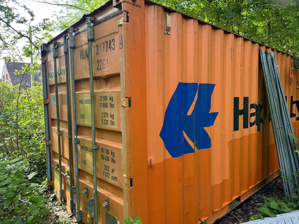 Zeecontainer 20 FT, Doe-het-zelf en Bouw, Ophalen