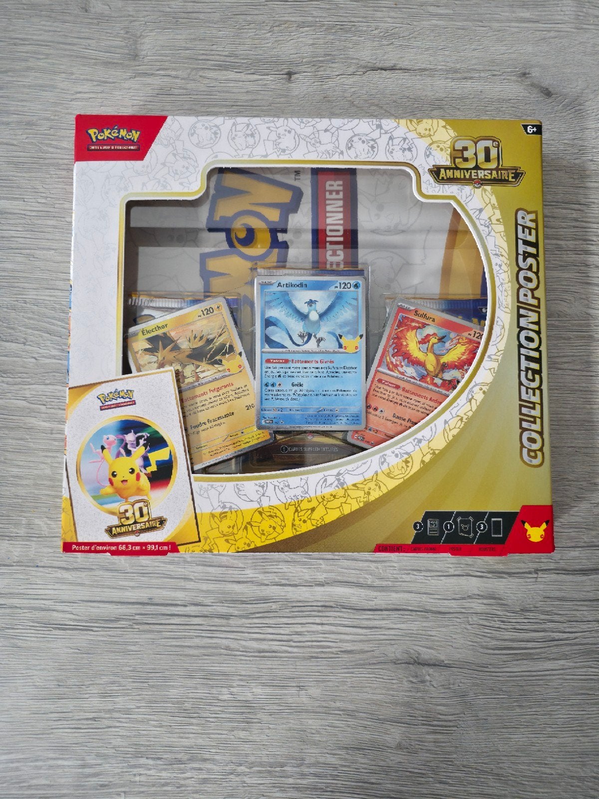 pokemon  30 ans, Ophalen of Verzenden