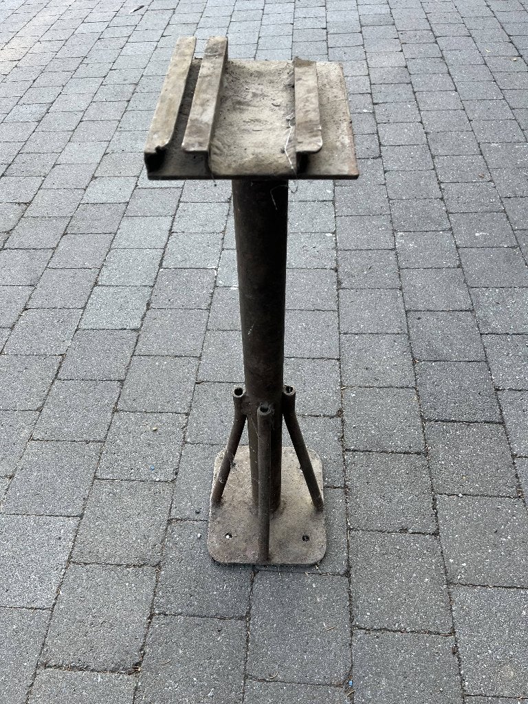 Pied pour touret, Enlèvement