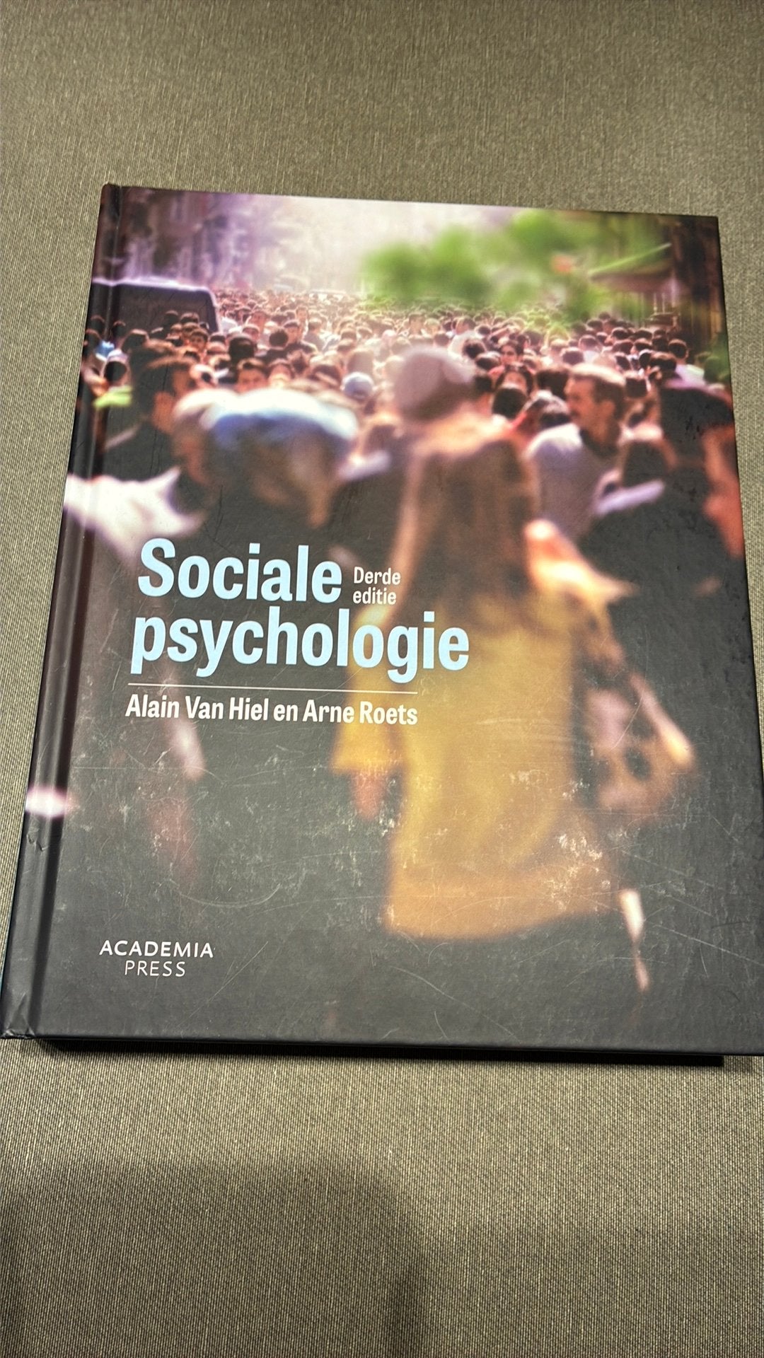 Sociale psychologie Van Hiel, Enlèvement, Comme neuf