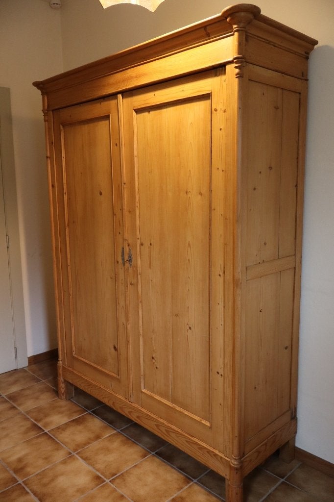 Grenen kleerkast., Huis en Inrichting, Ophalen, Gebruikt, 200 cm of meer, 150 tot 200 cm