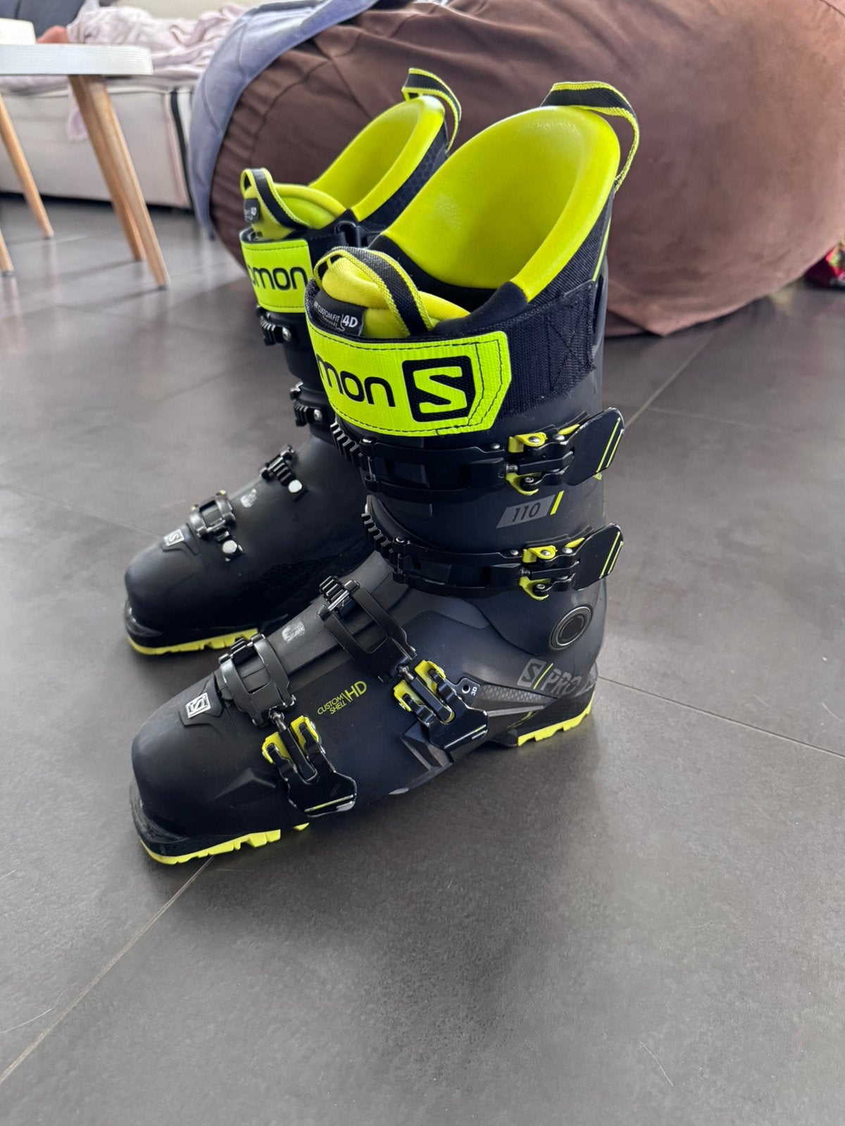 Chaussures de ski Salomon S/PRO 110 - Taille 28 / 28.5, Sports & Fitness, Ski & Ski de fond, Salomon, Enlèvement, Utilisé, Chaussures