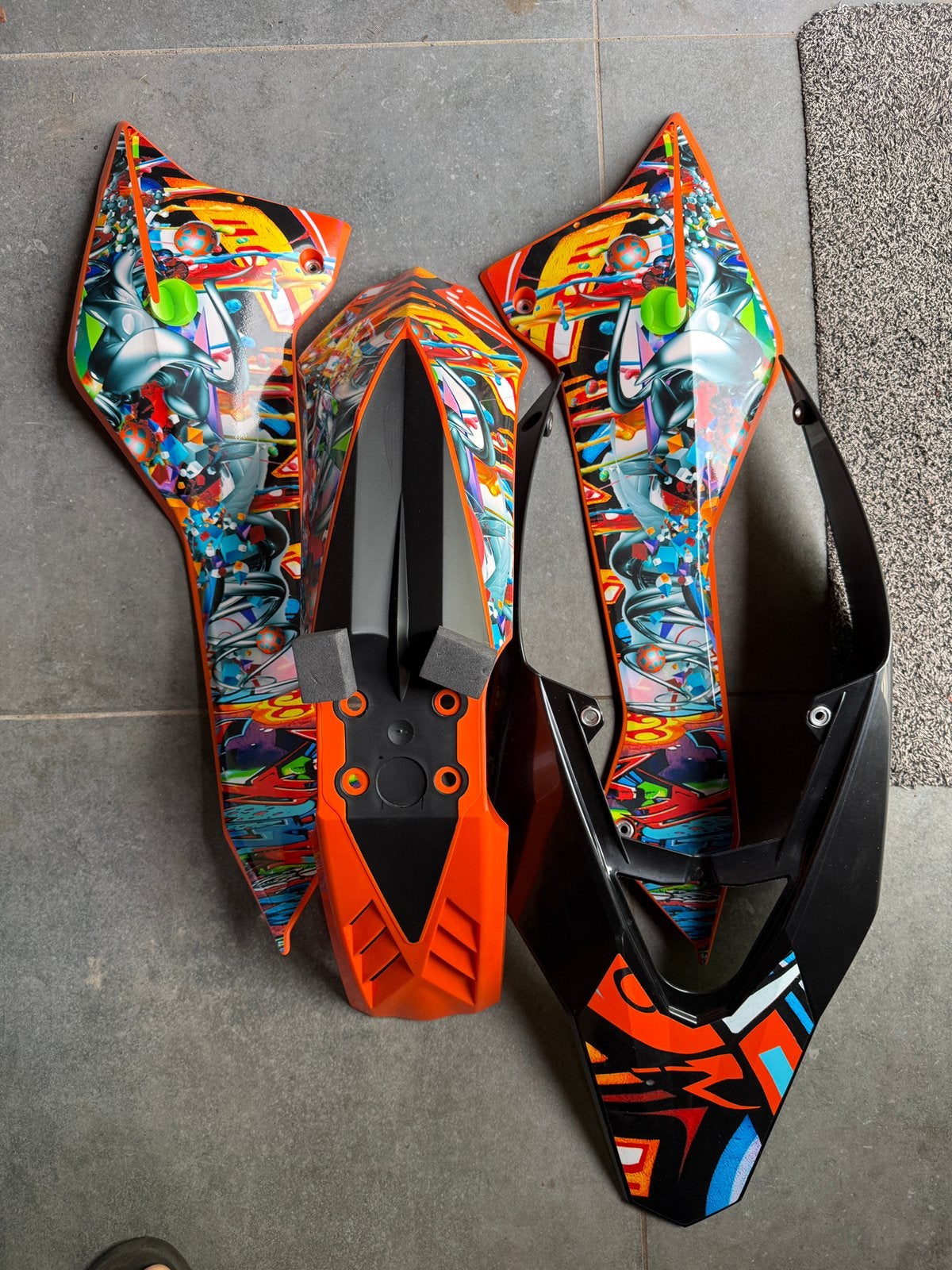Kappenset ktm 690 enduro of SMC (2014-2018), Ophalen of Verzenden, Nieuw