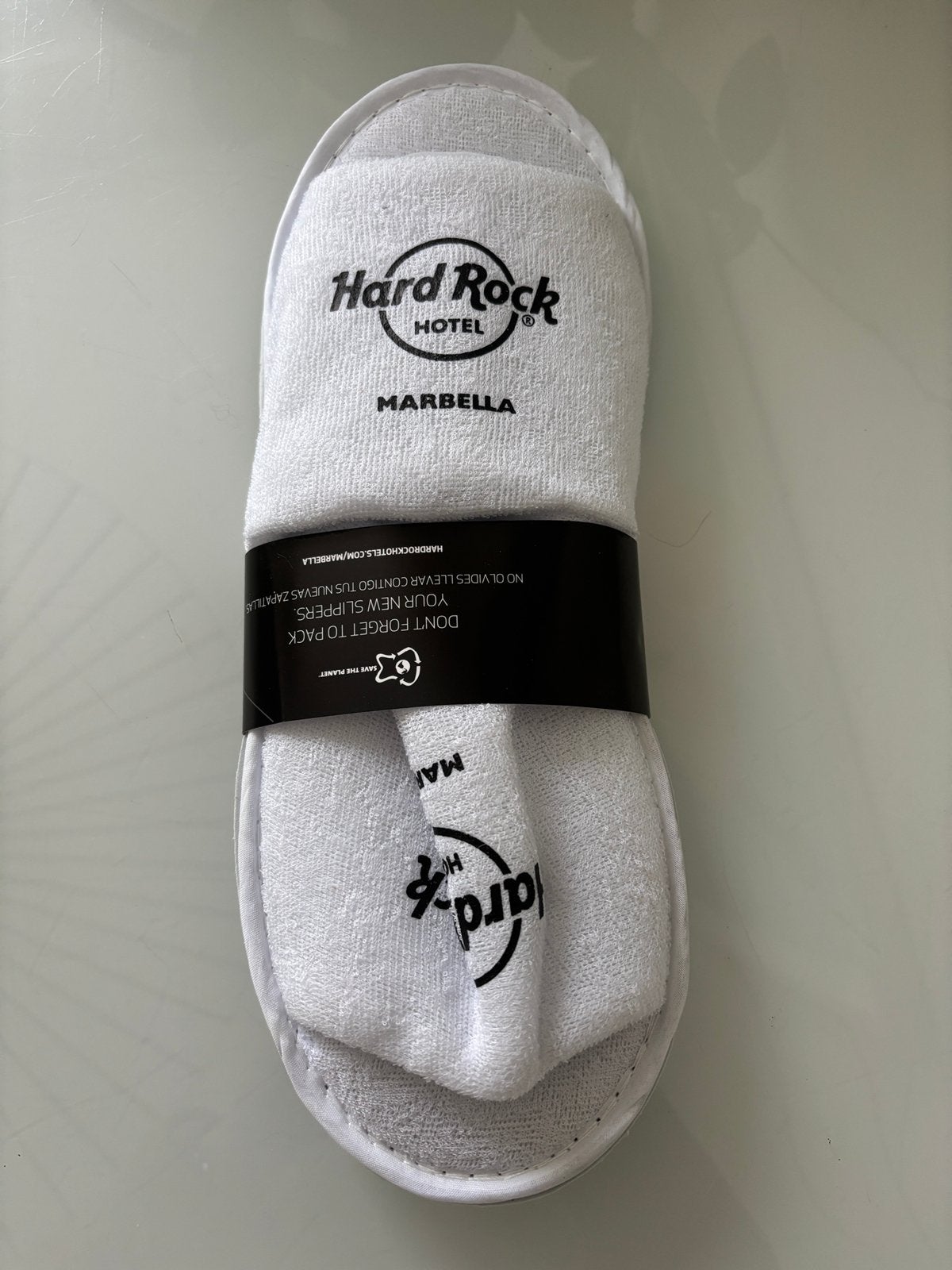 Sandales Hard Rock Hotel Marbella, Neuf, Chaussons, Enlèvement ou Envoi, Blanc