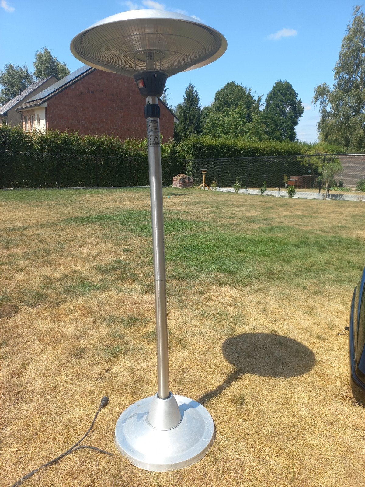 Eurom PD2100 XXL elektrische terraswarmer., Jardin & Terrasse, Chauffage de terrasse, Enlèvement