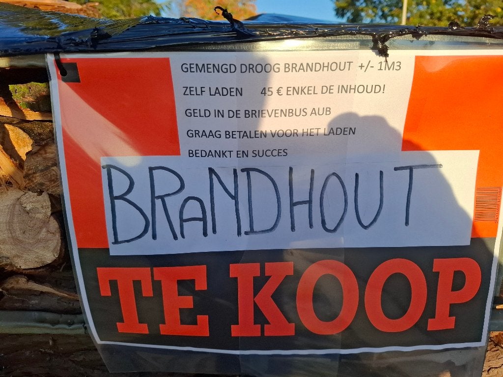 brandhout, Ophalen