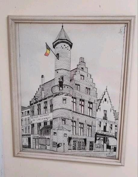 Tekening Poëziecentrum Gent, Enlèvement