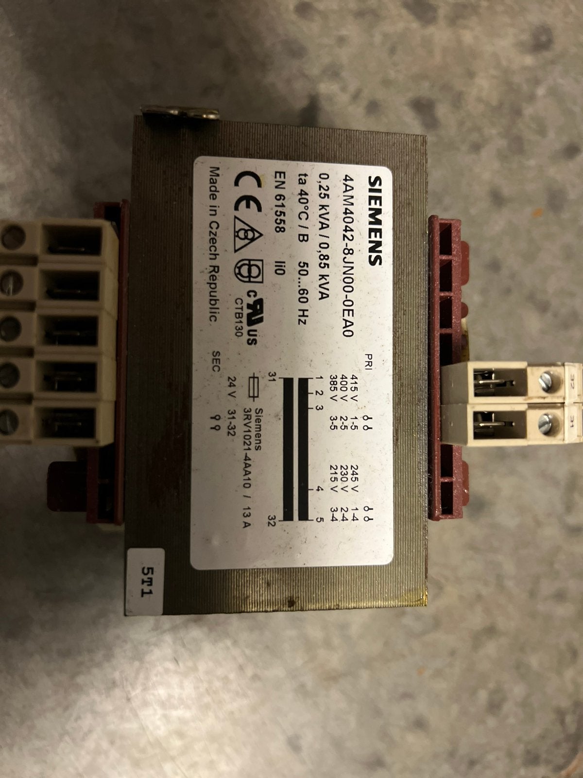 Transfo, Auto-onderdelen, Ophalen