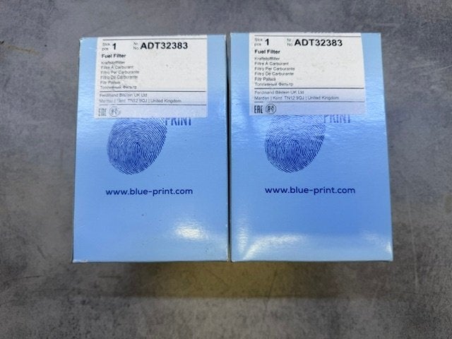 2X Blue Print ADT32383 Brandstof Filter, Auto-onderdelen, Filters, Ophalen of Verzenden, Nieuw