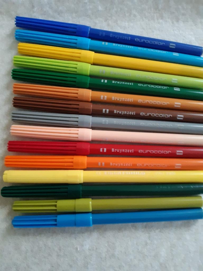 15 marqueurs, Enlèvement ou Envoi, Crayon ou Feutre