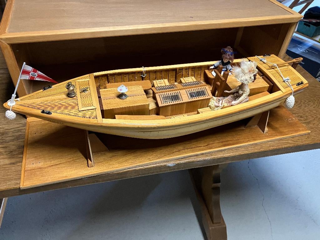 Boot houten sloop, Ophalen, Gebruikt