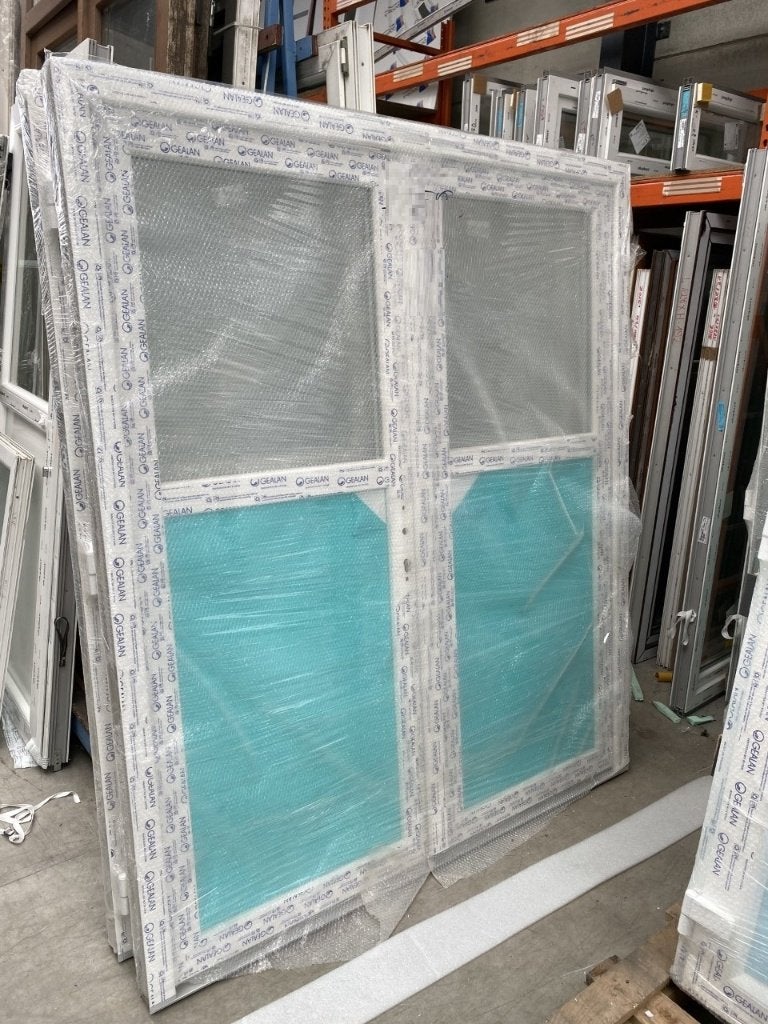 Porte en pvc blanc Vitre ou demie vitré, Bricolage & Construction, Enlèvement, Neuf