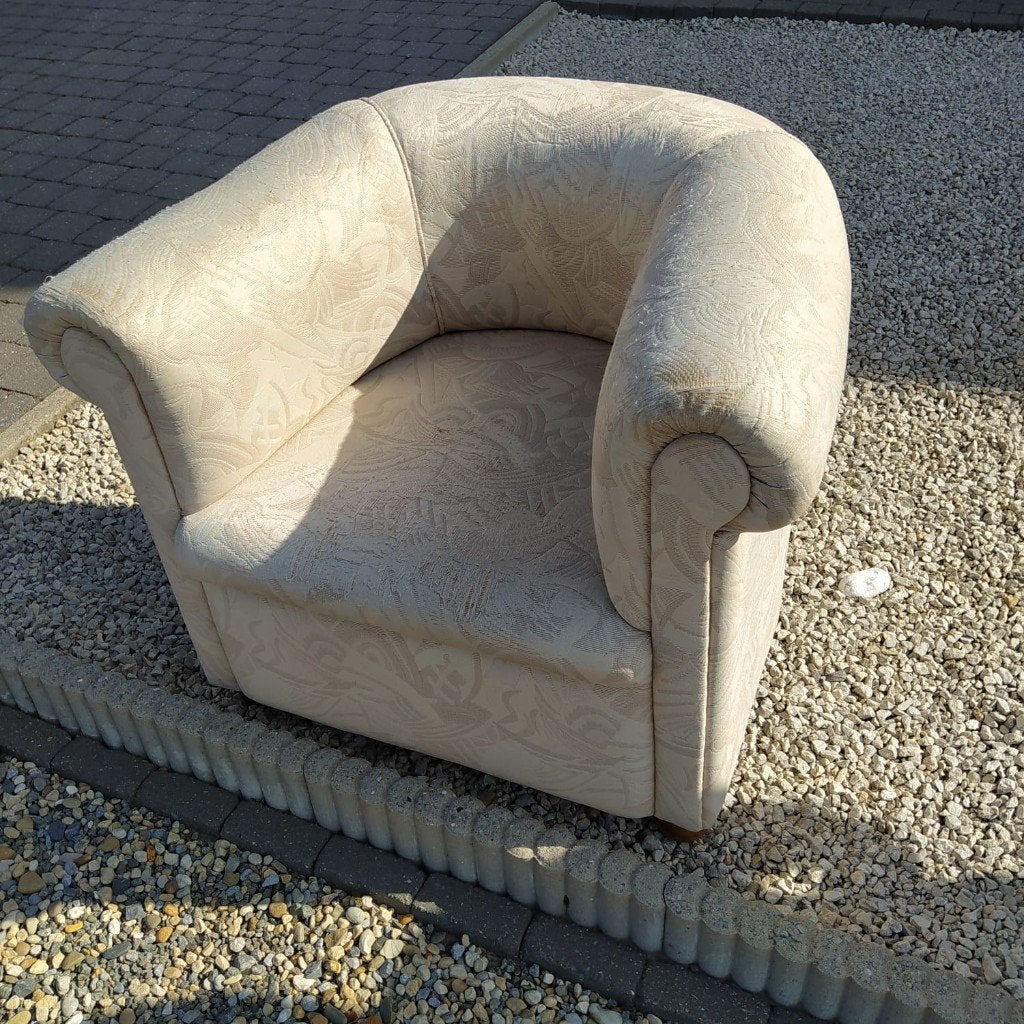 Zeteltje / fauteuil / kuipstoel ( 1 pers. ), Ophalen, Gebruikt, 75 tot 100 cm, 75 tot 100 cm