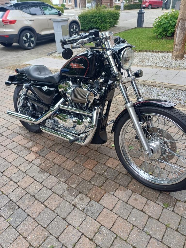 Harley Davidson Sportster 1200 XL C, 2 cilinders, Chopper, Gebruikt, Particulier