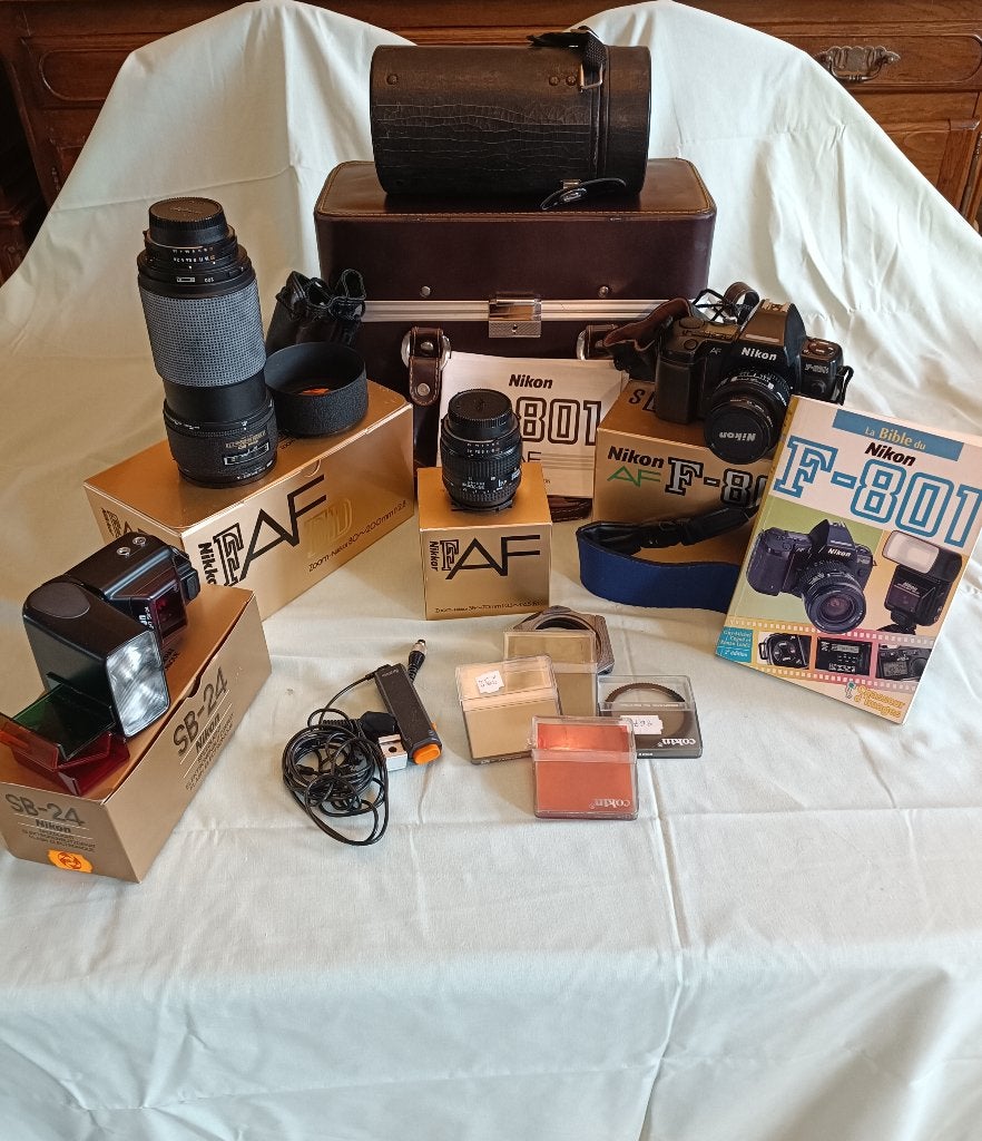 Nikon F801s, Audio, Tv en Foto, Ophalen, Zo goed als nieuw, Spiegelreflex, Nikon