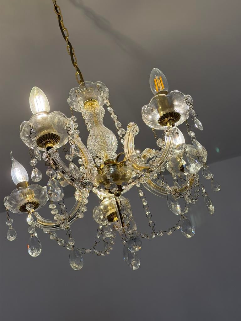 Moderne luster – geeft warme en luxe uitstraling, Ophalen, Nieuw
