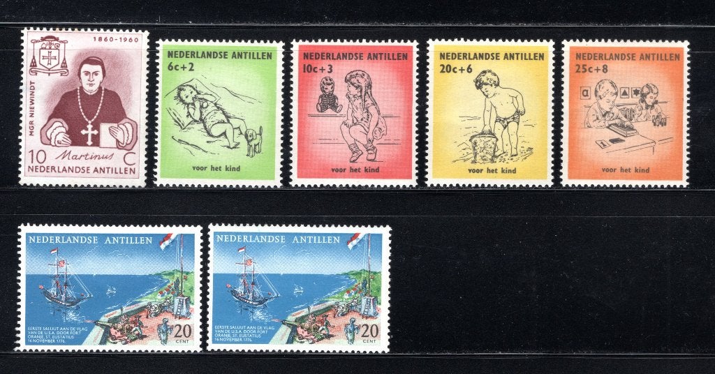 NL. ANTILLES Lot 1961 MH/MNH, Timbres & Monnaies, Timbres | Antilles néerlandaises, Envoi, Non oblitéré