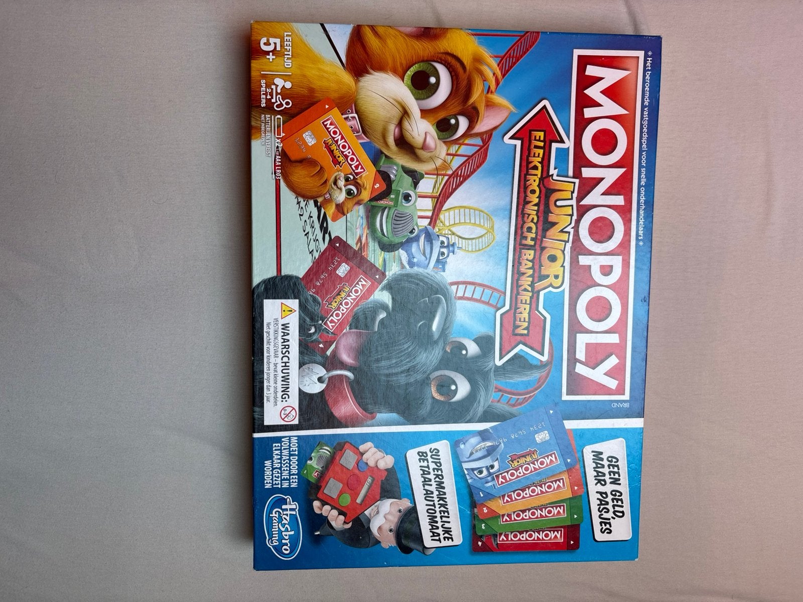 Monopoly junior gezelschapsspel, Enlèvement, Comme neuf