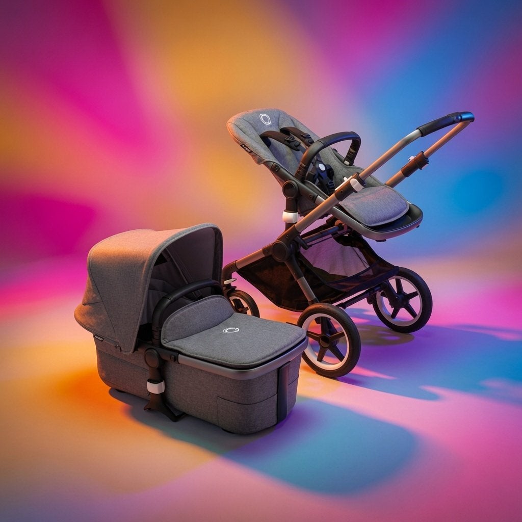 Kinderwagen Bugaboo als nieuw ‼️, Nieuw, Bugaboo, Verstelbare duwstang, Ophalen