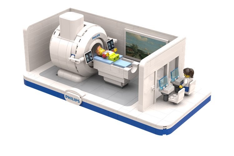 MRI scanner Philips in lego/nieuw ongeopend, Kinderen en Baby's, Speelgoed | Duplo en Lego, Lego, Nieuw, Ophalen of Verzenden