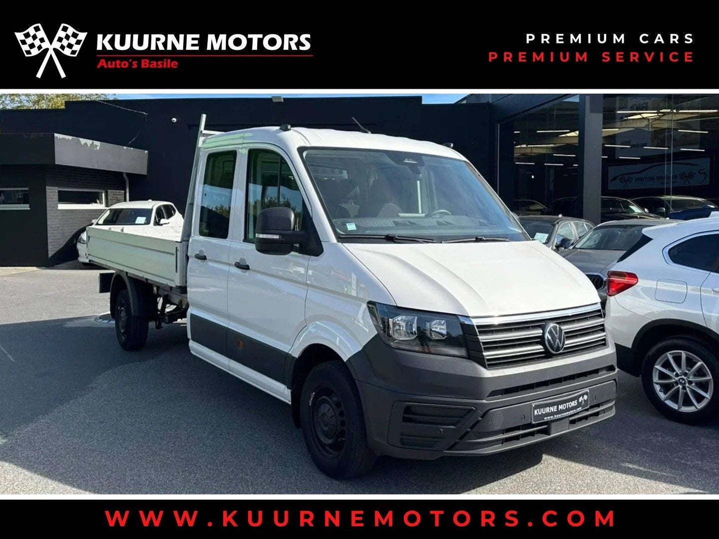 Volkswagen Crafter 2.0 TDi Laadbak 7pl Pdc/Airco/Cruise/Carp, Auto's, 4 deurs, Stof, Gebruikt, 4 cilinders