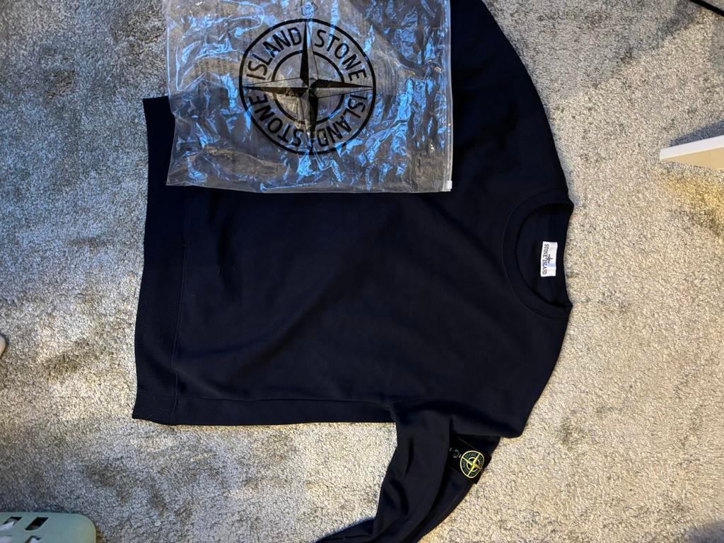 Stone island trui blauw, Kleding | Heren, Ophalen, Zo goed als nieuw, Maat 48/50 (M), Blauw