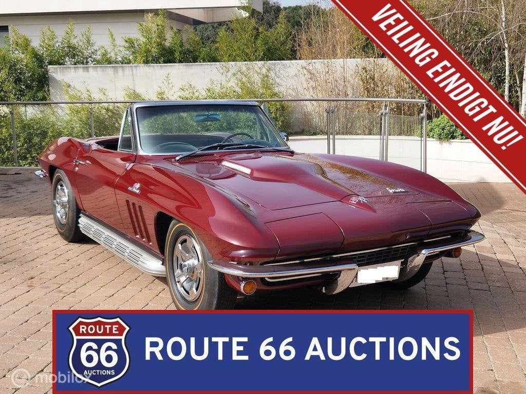 Chevrolet Corvette Sting Ray 427 Turbo Jet | 1966 | Route 66, Achat, Entreprise, Chevrolet, Boîte manuelle