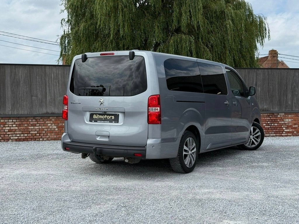 peugeot traveller/L3/2.0hdi/177pk/autom/full option/btw, Auto's, Monovolume, 4 cilinders, Parkeerassistent, Leder