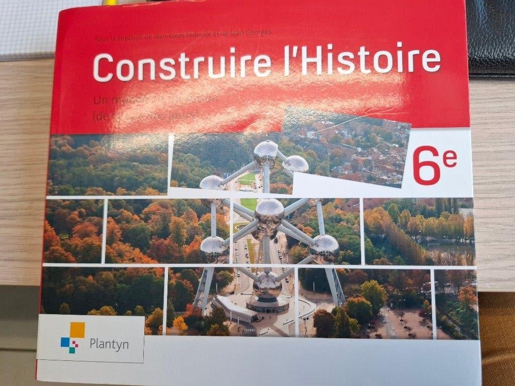 Livre Construire l'histoire 6eme, Livres, Histoire, Enlèvement ou Envoi, Plantyn, Comme neuf
