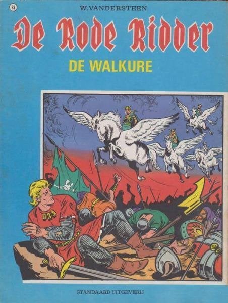 Rode Ridder: ‘De walkure’ - Willy Vandersteen, Livres, BD, Utilisé, Une BD, Enlèvement