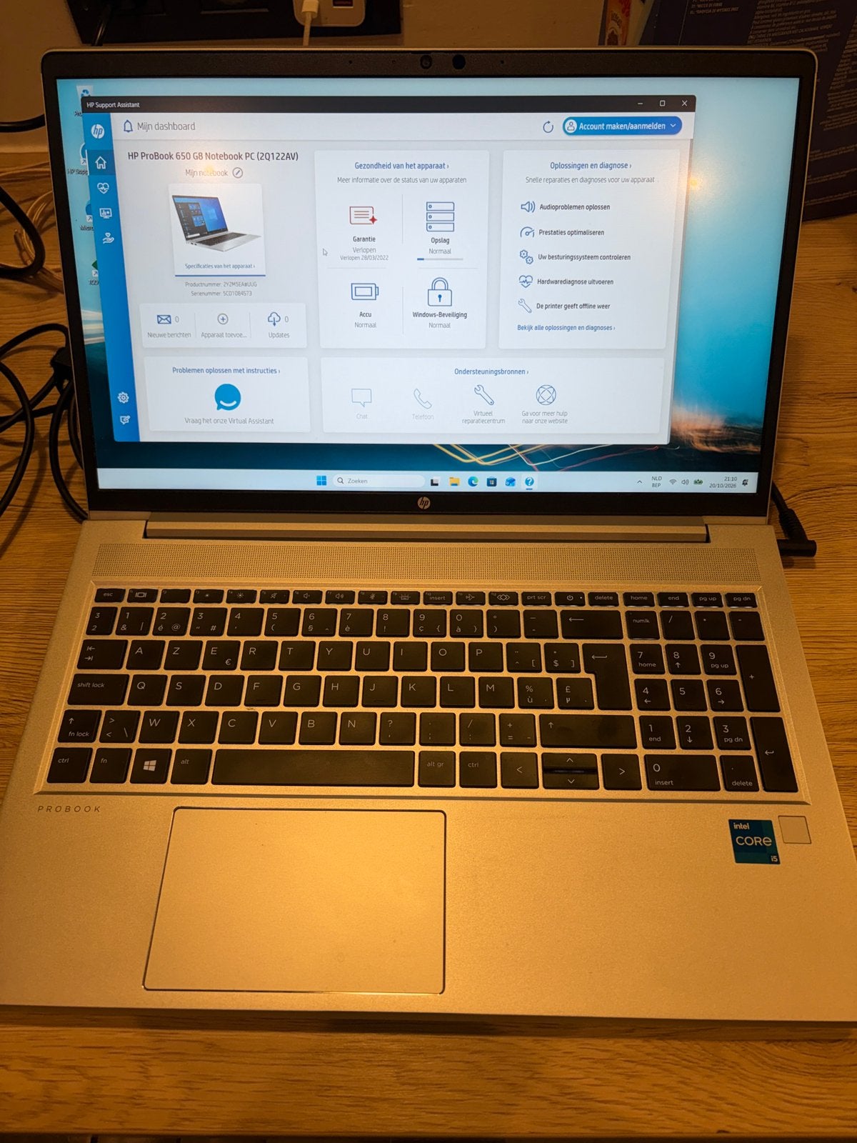 HP ProBook 650 G8 – i5 – 16 GB RAM – 512 GB SSD, Computers en Software, Gebruikt, 2 tot 3 Ghz, 15 inch, Ophalen of Verzenden