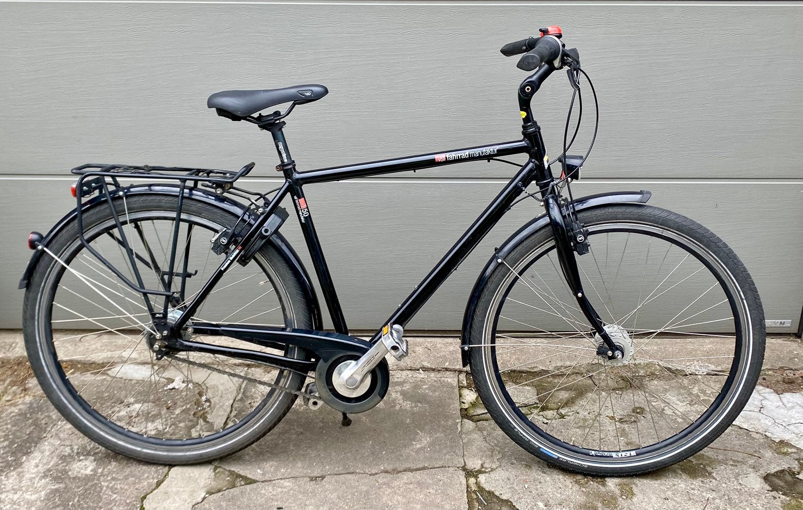 vsf fahrradmanufaktur maat 55 Nexus 8 versnellingen 1m70-80, Velgrem, Versnellingen, Zo goed als nieuw, 53 tot 57 cm