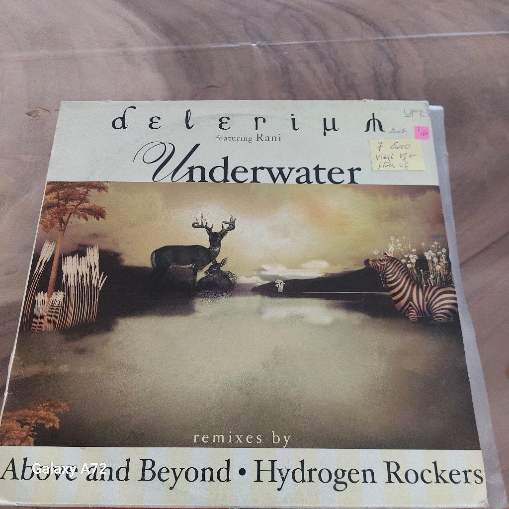 delerium underwater above & beyond rmx 12 inch maxi, CD & DVD, Vinyles | Dance & House, 12 pouces, Trance, Enlèvement ou Envoi
