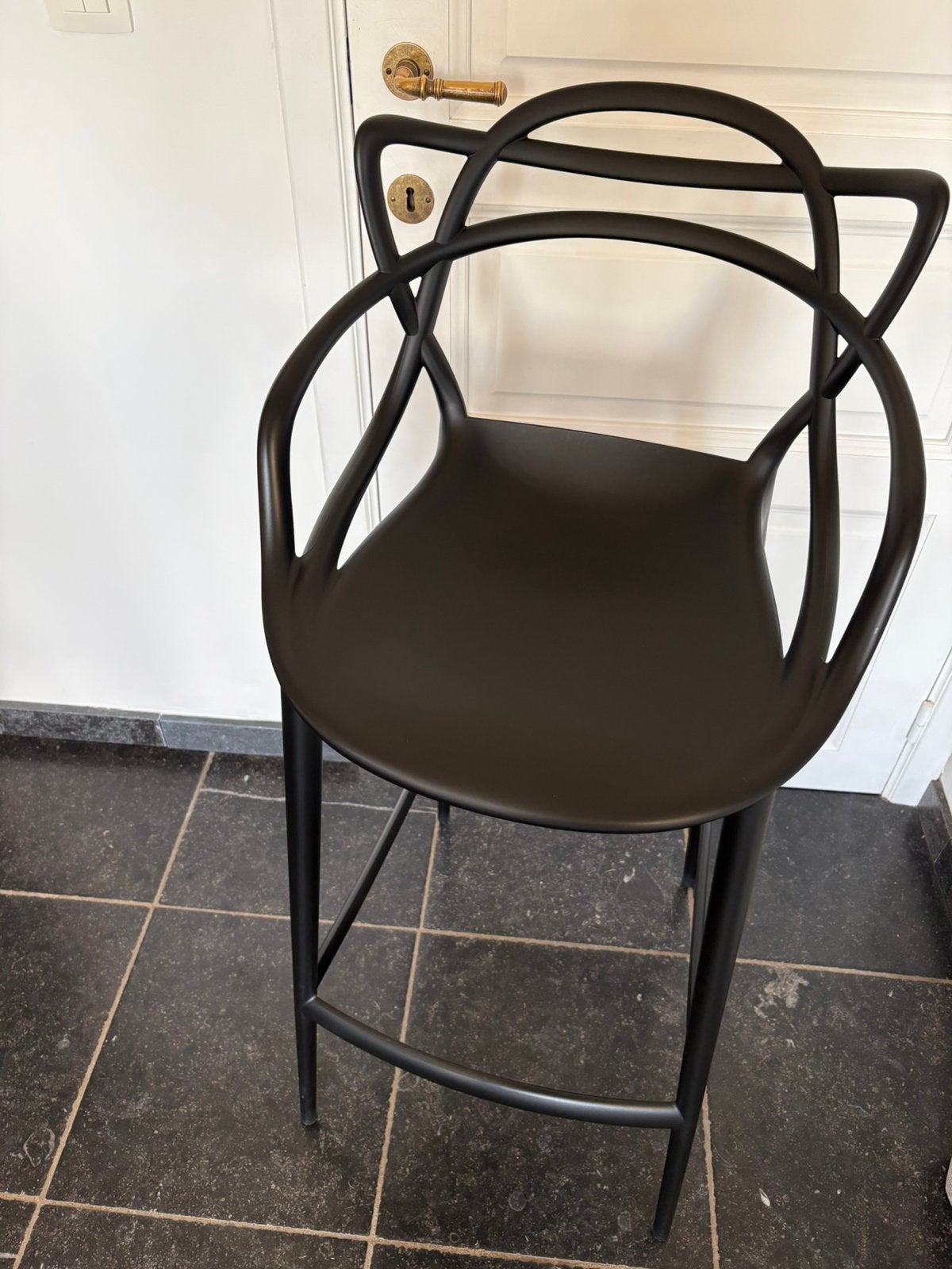 Tabouret de bar Kartell - H75 cm - 3 pièces, Maison & Meubles, Tabourets de bar, 3 tabourets, Comme neuf, Synthétique, Enlèvement