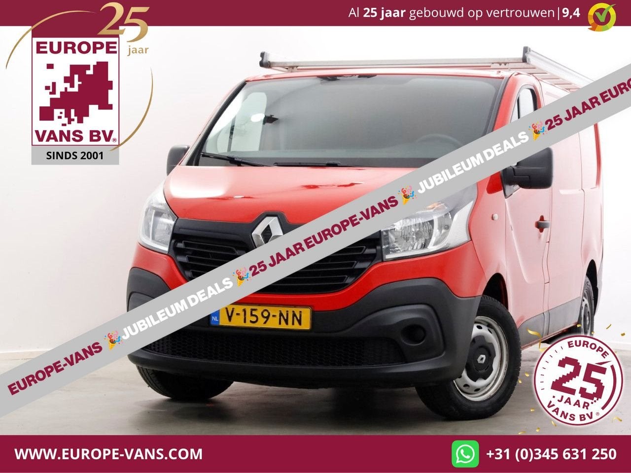 Renault Trafic 1.6 dCi 120pk L1H1 Comfort Airco/Imperiaal 04, 170 g/km, Renault, Bedrijf, Onderhoudsboekje