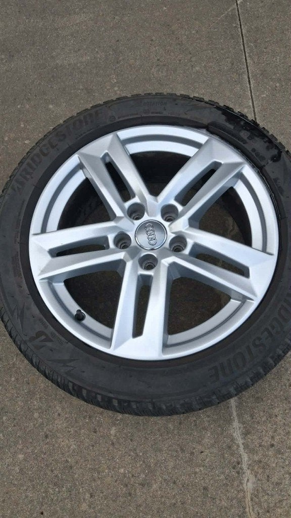 JANTES AUDI A4 B9 2017, Autos : Pièces & Accessoires, Pneus & Jantes, Pneus hiver, 17 pouces, Enlèvement, Utilisé