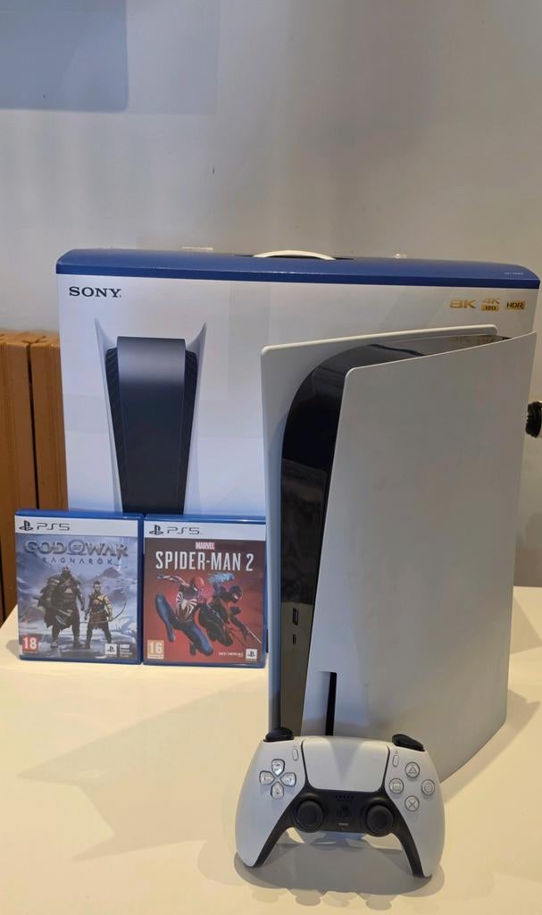 Ps5-schijf met 2 games, Games en Spelcomputers, Spelcomputers | Sony PlayStation 5, Playstation 5